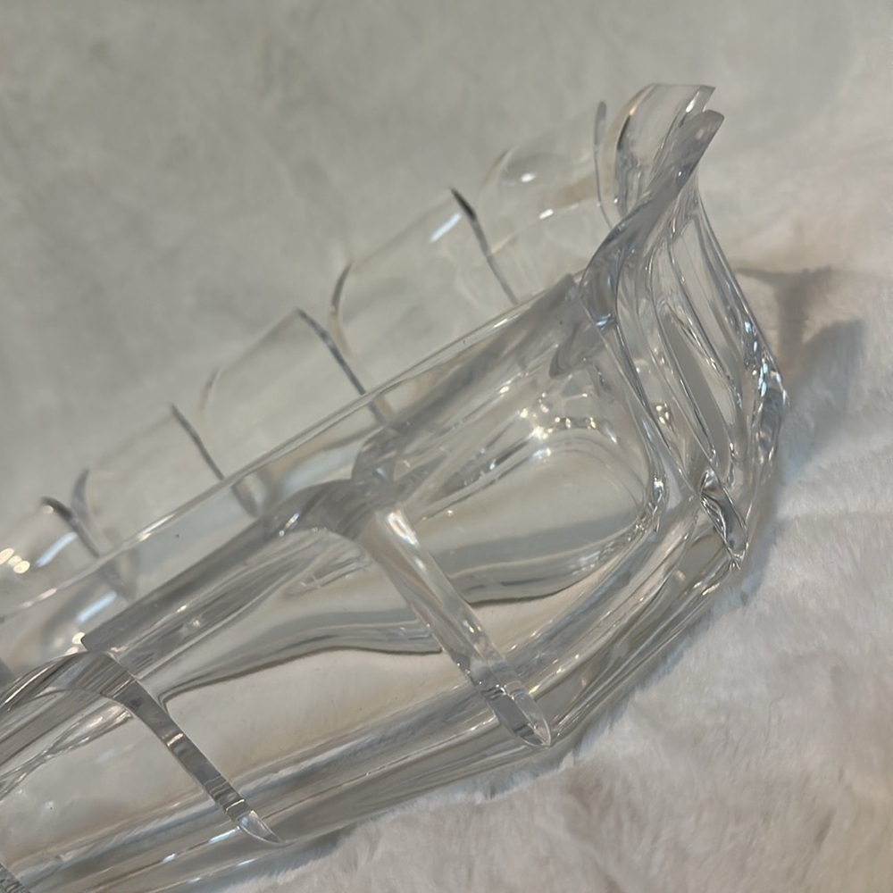 Vintage William Bounds Grainware Regal Lucite Oval Divided serving Dish MCM - Picture 6 of 10